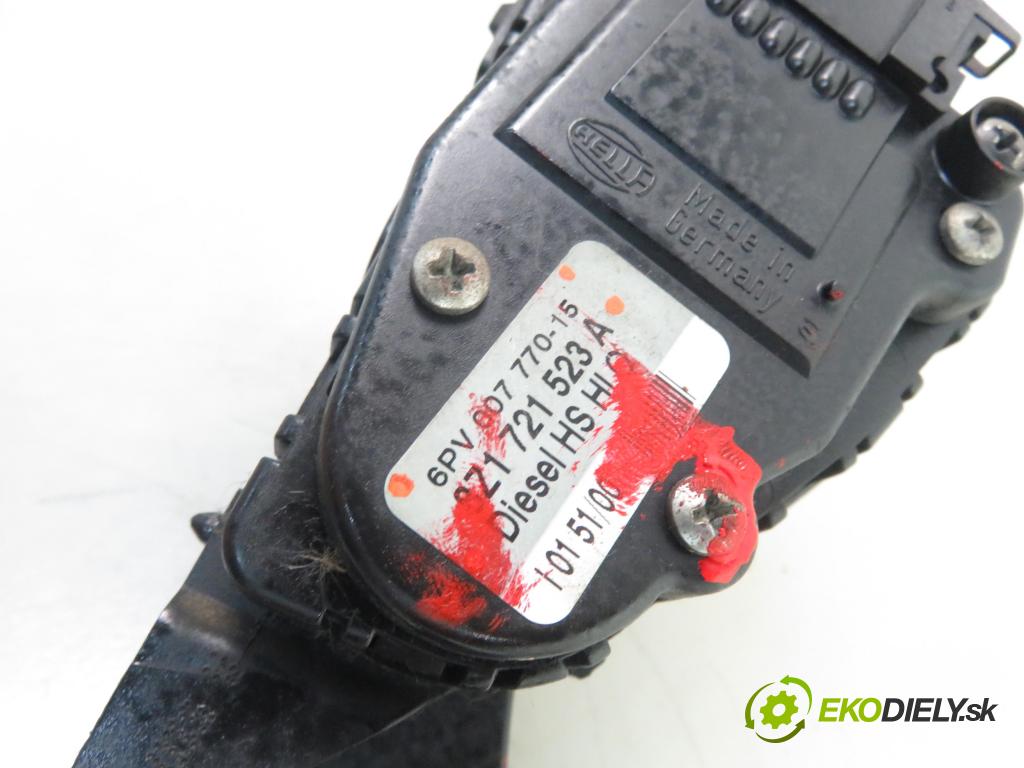 AUDI A2 (8Z0) HB 2001 55,00 1.4 TDI - AMF 1422,00 Potenciometer plynu 8Z1721523A ; 6PV00777015 (Pedále)