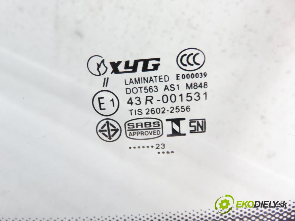 PEUGEOT 207 (WA_, WC_) HB 2008 70,00 1.4 16v VTI 95 - 8FS 1397,00 Okno čelná