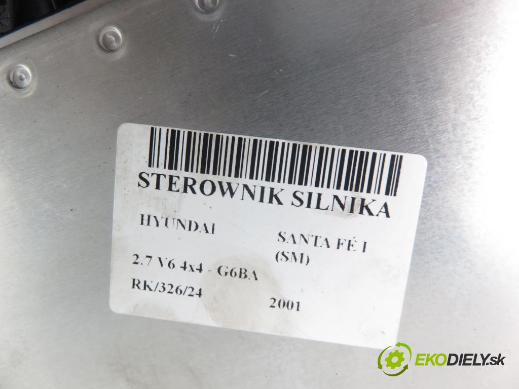 HYUNDAI SANTA FÉ I (SM) SUV 2001 127,00 2.7 V6 4x4 - G6BA 2656,00 Riadiaca jednotka Motor 3910837500 ; 5WY1245B