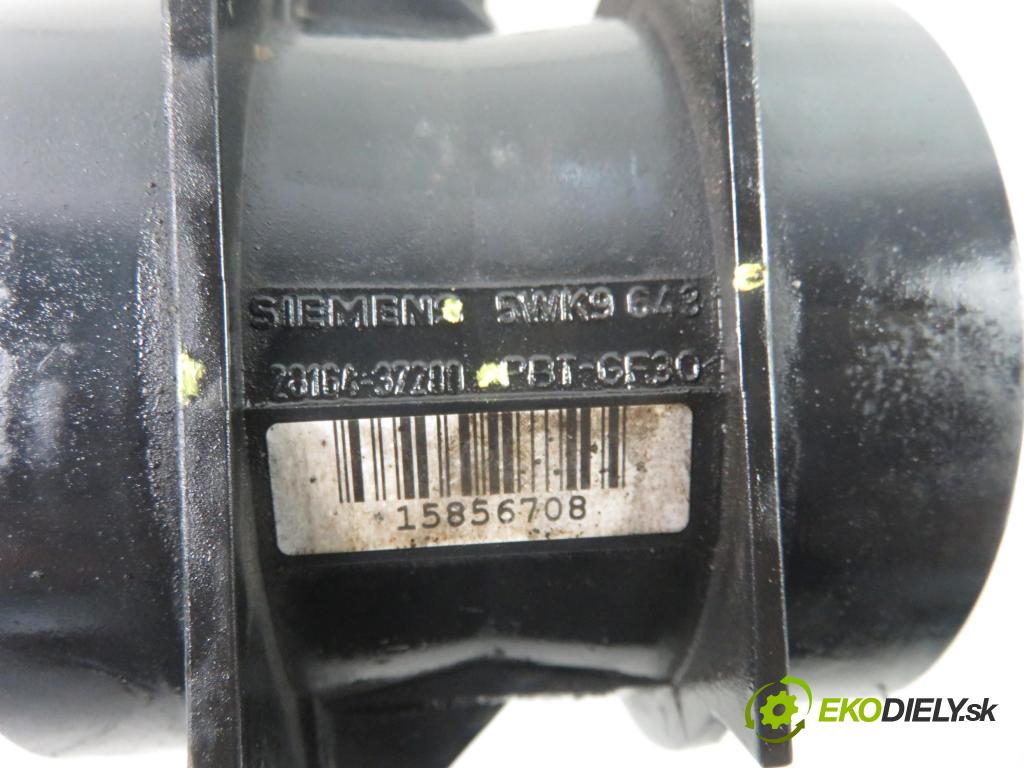 HYUNDAI SANTA FÉ I (SM) SUV 2001 127,00 2.7 V6 4x4 - G6BA 2656,00 váha vzduchu vzduchu 2816437200 ; 5WK9643SIE