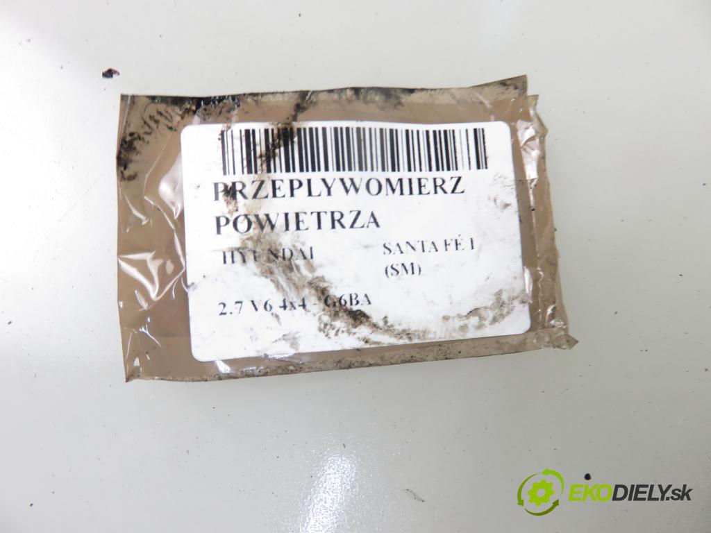 HYUNDAI SANTA FÉ I (SM) SUV 2001 127,00 2.7 V6 4x4 - G6BA 2656,00 váha vzduchu vzduchu 2816437200 ; 5WK9643SIE