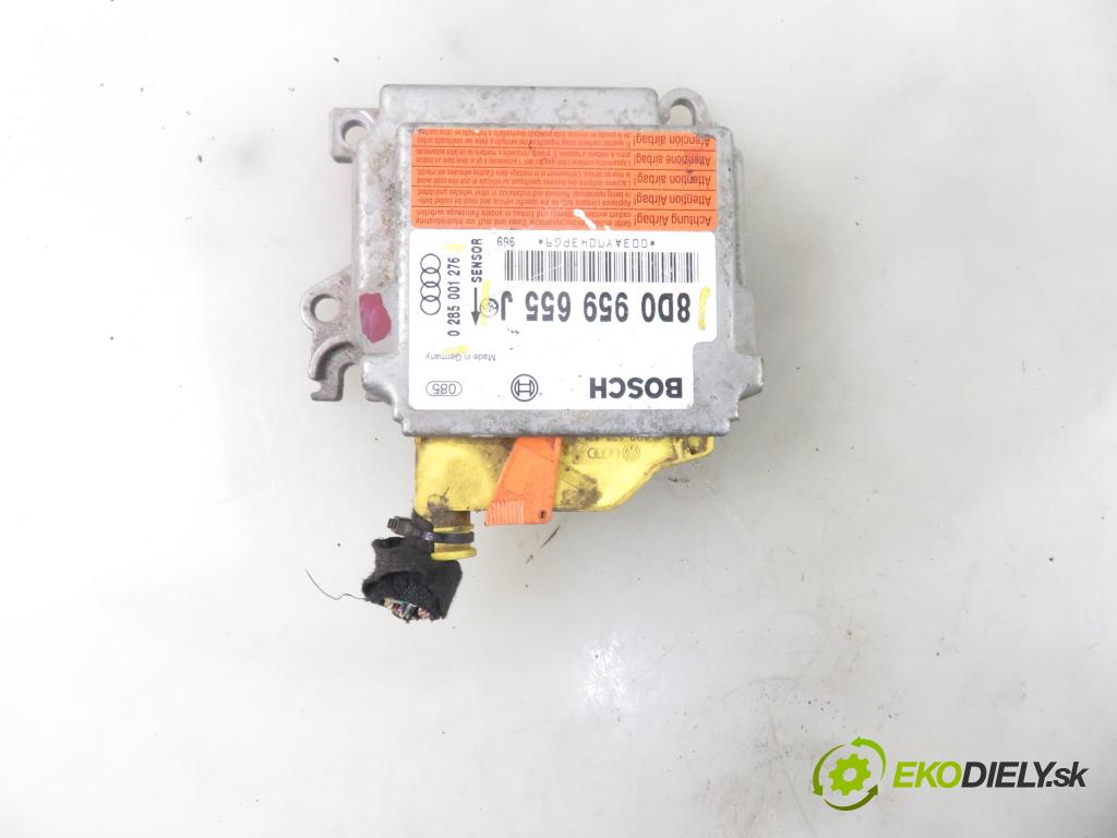 AUDI A4 (8D2, B5) SEDAN 2000 85,00 1.9 TDI quattro - AJM 1896,00 MODUL air BAG 8D0959655J ; 0285001276