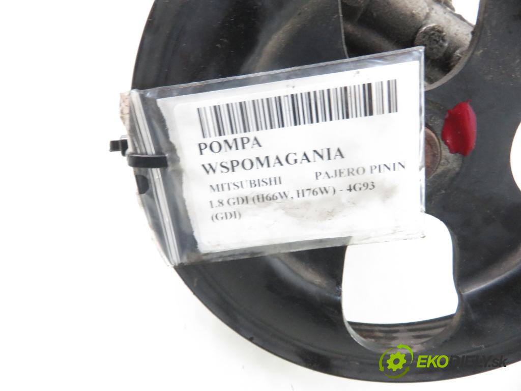MITSUBISHI PAJERO PININ (H6_W, H7_W) TERENOWY 2000 88,00 1.8 GDI (H66W, H76W) - 4G93 (GDI) 1834,00 Pumpa servočerpadlo  (Servočerpadlá, pumpy riadenia)