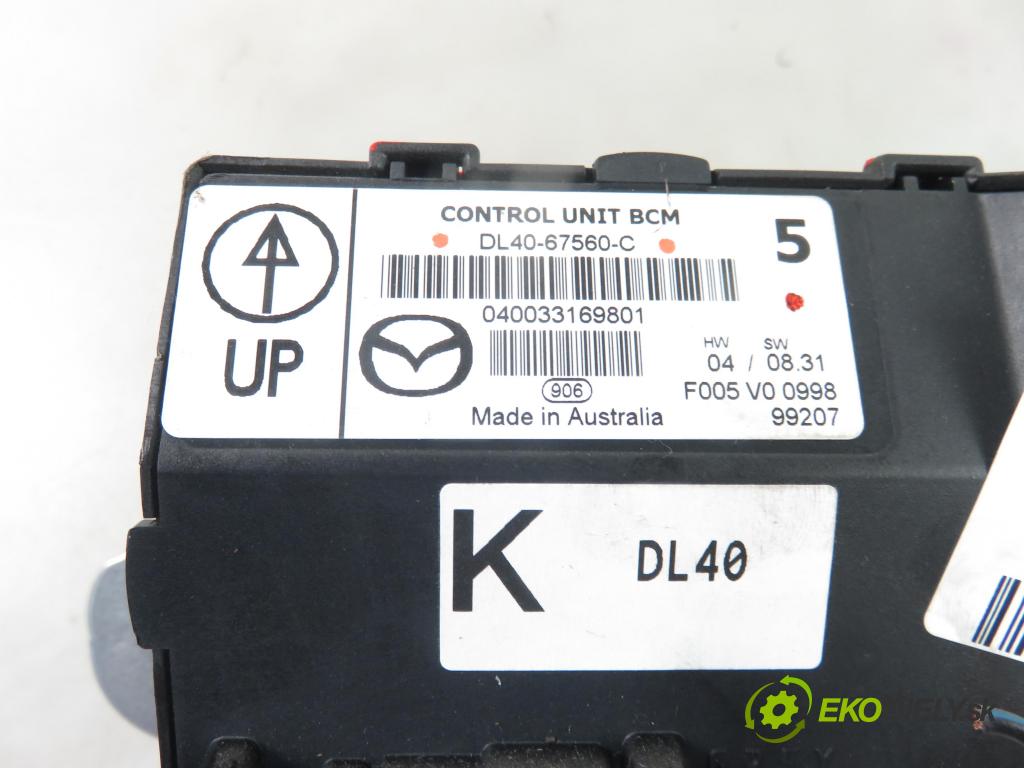 MAZDA 2 (DE_, DH_) HB 2010 50,00 1.4 MZR-CD - Y404 1399,00 MODUL BSI DL4067560C