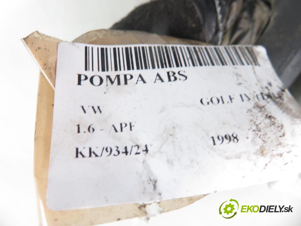 VW GOLF IV (1J1) HB 1998 74,00 1.6 - APF 1595,00 Pumpa ABS 1C0907379 ; 6X0614517 (Pumpy ABS)