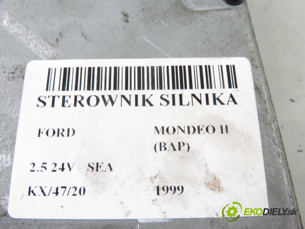 FORD MONDEO II (BAP) LIFTBACK 1999 125,00 2.5 24V - SEA 2544,00 Riadiaca jednotka Motor XS7F12A650ABB