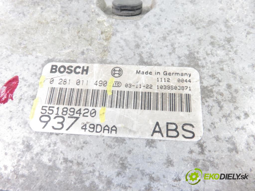 ALFA ROMEO 147 (937_) HB 2003 0,00 1.9 JTDM 8V (937.AXD1A, 937.AXU1A, 937.BXU1A) - 93 1910,00 Riadiaca jednotka Motor 55189420 ; 0281011490
