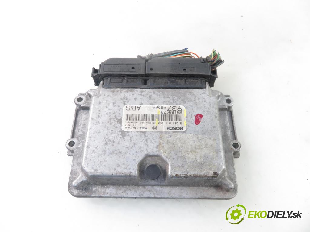ALFA ROMEO 147 (937_) HB 2003 0,00 1.9 JTDM 8V (937.AXD1A, 937.AXU1A, 937.BXU1A) - 93 1910,00 Riadiaca jednotka Motor 55189420 ; 0281011490