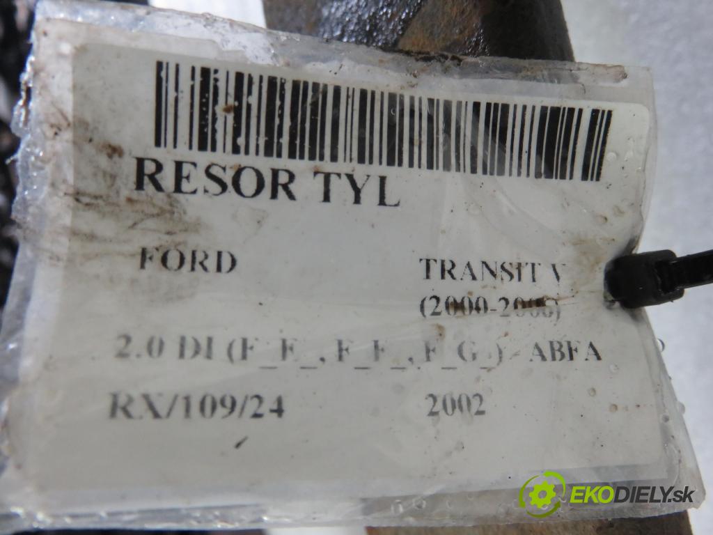 FORD TRANSIT TOURNEO Autobus (FC_ _) BUS 2002 74,00 2.0 DI 100 - ABFA 1998,00 Listové pero zadné