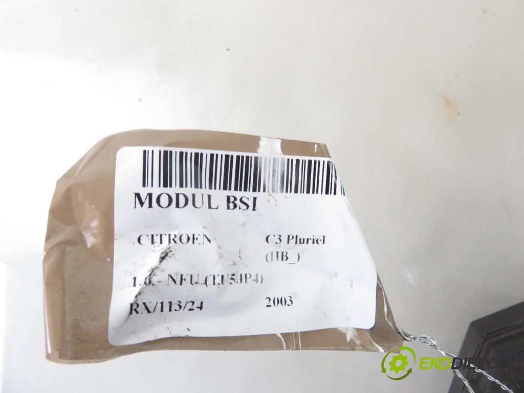 CITROEN C3 Pluriel (HB_) CABRIO 2003 80,00 1.6 - NFU 109 (TU5JP4) 1587,00 MODUL BSI 9649811380 ; S118085300I