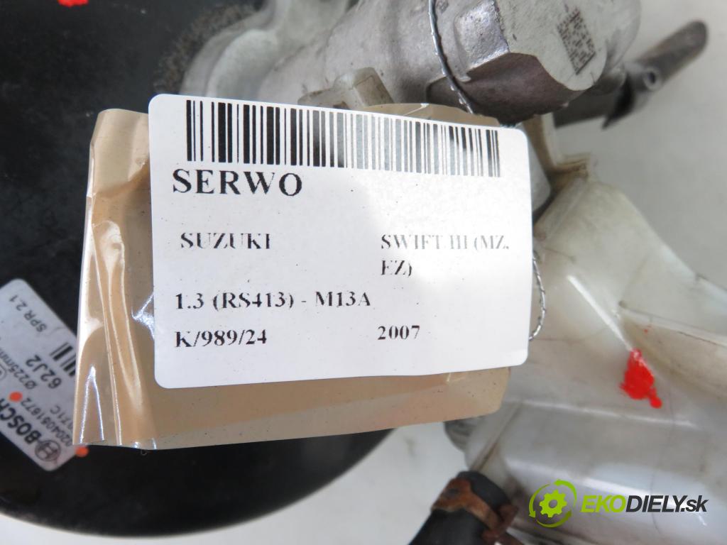 SUZUKI SWIFT III (MZ, EZ) HB 2007 67,00 1.3 91 - M13A 1328,00 Posilovač 0204051672 (Servočerpadlá, pumpy riadenia)