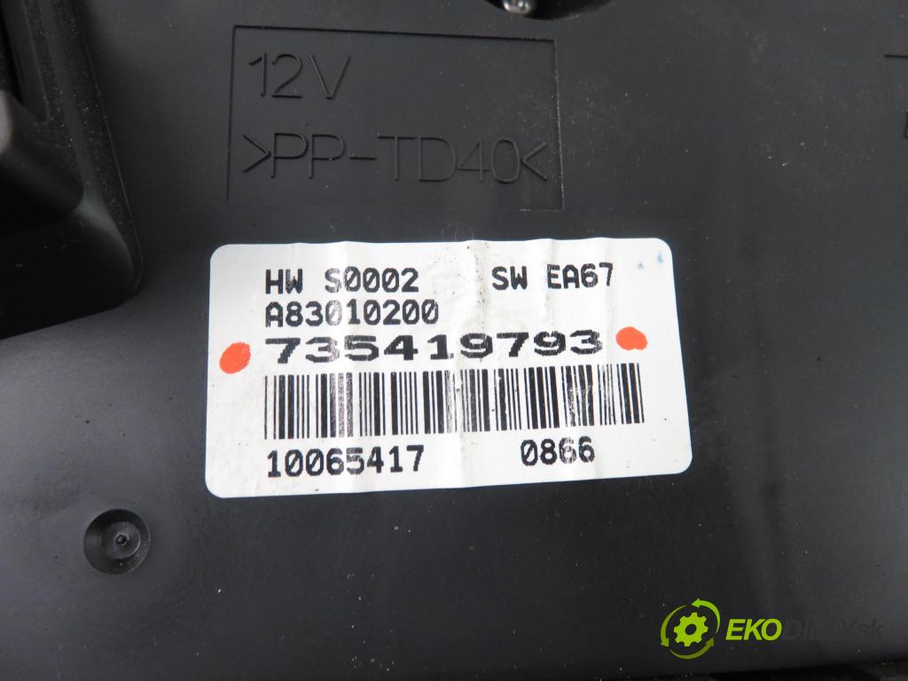 FIAT GRANDE PUNTO (199_) HB 2006 66,00 1.3 D Multijet 90 - 199 A3.000 1248,00 Panel kúrenia KLIMATRONIK 735419793