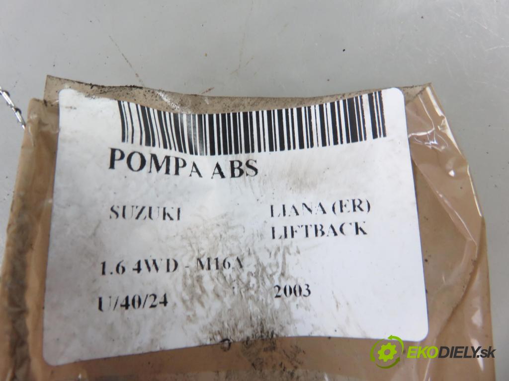 SUZUKI LIANA (ER) HB 2003 0,00 1.6 4WD - M16A 1586,00 Pumpa ABS AC046001244 (Pumpy ABS)