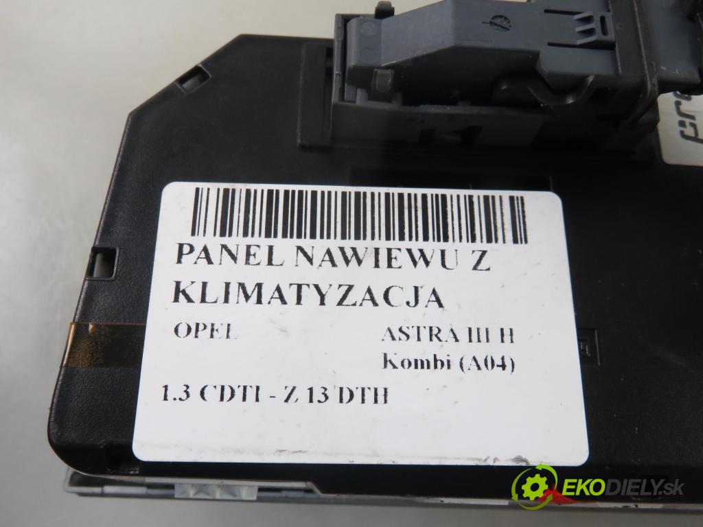 OPEL ASTRA H Kombi (A04) KOMBI 2006 66,00 1.3 CDTI 1248,00 Panel kúrenia KLIMATIZACE: 13201300