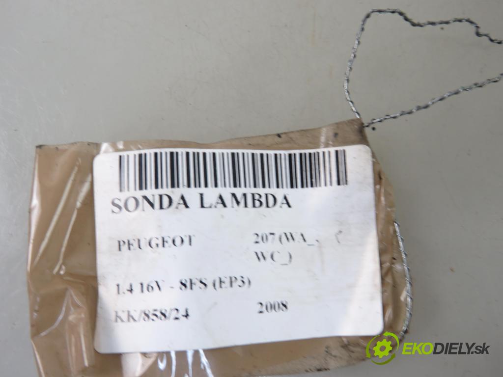 PEUGEOT 207 (WA_, WC_) HB 2008 70,00 1.4 16v VTI 95 - 8FS 1397,00 sonda lambda 93195 (Lambda sondy)