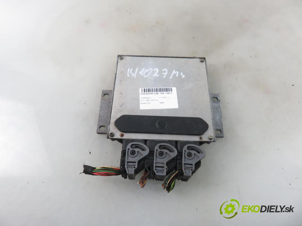 CITROEN C3 I (FC_) HB 2004 44,00 1.1 i - HFX (TU1A) 1124,00 Riadiaca jednotka Motor 9648568480 ; IAW48P272