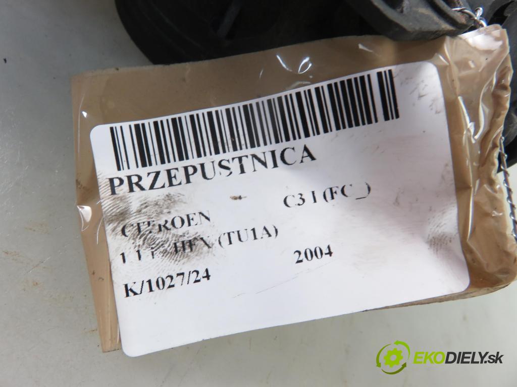 CITROEN C3 I (FC_) HB 2004 44,00 1.1 i - HFX (TU1A) 1124,00 Škrtiaca klapka  (Škrtiace klapky)