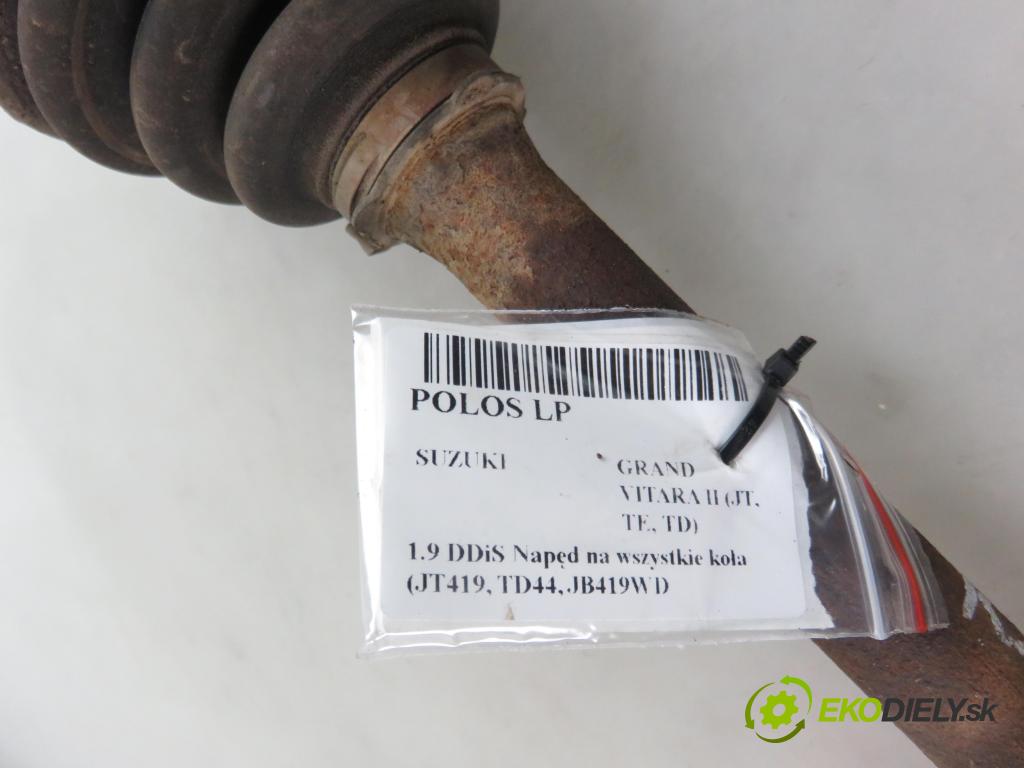 SUZUKI GRAND VITARA II (JT, TE, TD) SUV 2007 95,00 1.9 DDiS 129 4x4 - F9Q 264 1870,00 Poloos LP