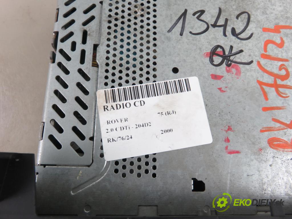 ROVER 75 (RJ) SEDAN 2000 96,00 2.0 CDTi 131 - 204D2 1951,00 RADIO CD 22DC745