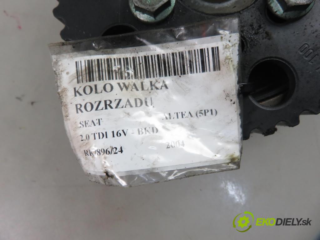 SEAT ALTEA (5P1) MINIVAN 2004 103,00 2.0 TDI 16V - BKD 1968,00 řemenice vačky VAČKOVÁ HŘÍDEL: 03G109239B ; 038109111E