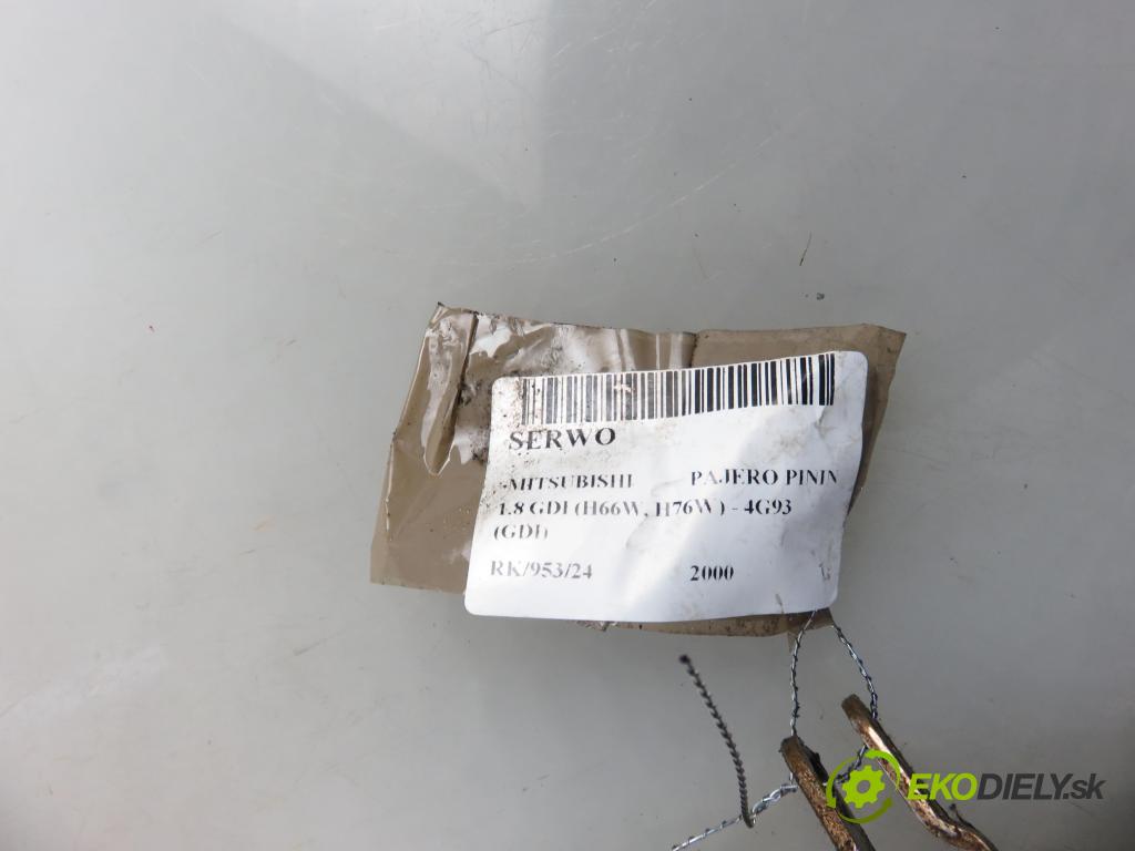 MITSUBISHI PAJERO PININ (H6_W, H7_W) TERENOWY 2000 88,00 1.8 GDI (H66W, H76W) - 4G93 (GDI) 1834,00 Posilovač MR510503 ; 0204021833 ; MR449066 (Servočerpadlá, pumpy riadenia)