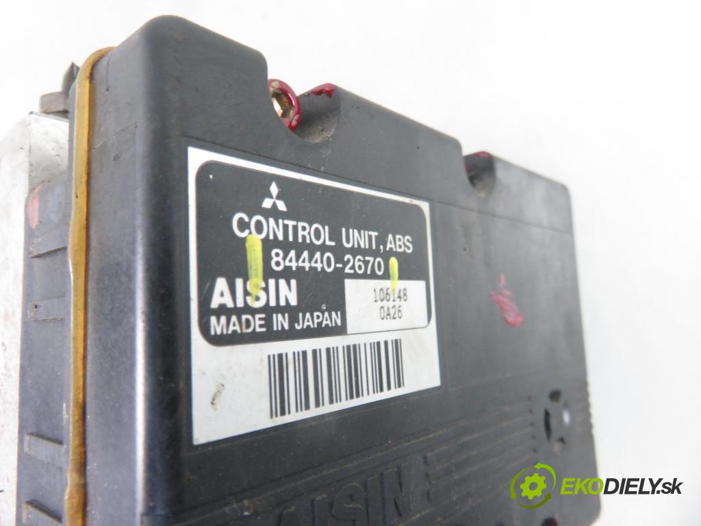 MITSUBISHI PAJERO PININ (H6_W, H7_W) TERENOWY 2000 88,00 1.8 GDI (H66W, H76W) - 4G93 (GDI) 1834,00 Pumpa ABS 844402670 (Pumpy ABS)