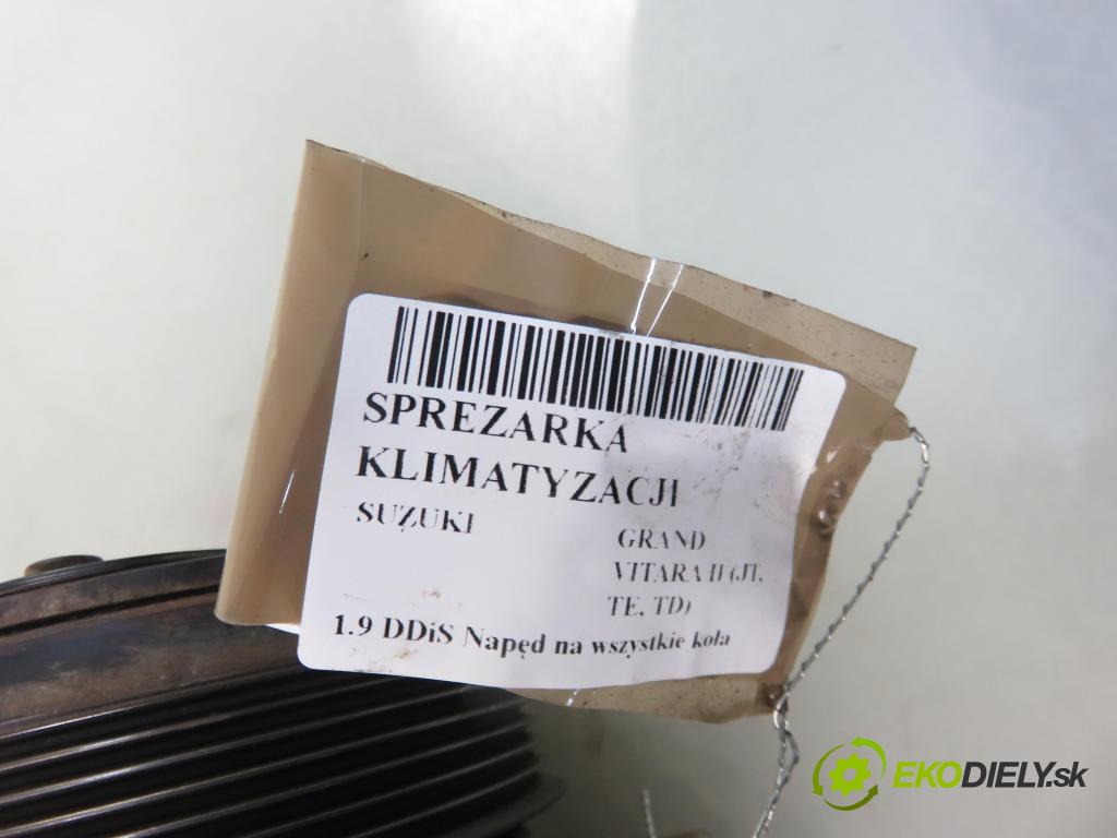 SUZUKI GRAND VITARA II (JT, TE, TD) SUV 2007 95,00 1.9 DDiS 129 4x4 - F9Q 264 1870,00 KOMPRESOR: klimatizace 9520167JA0 (Kompresory)
