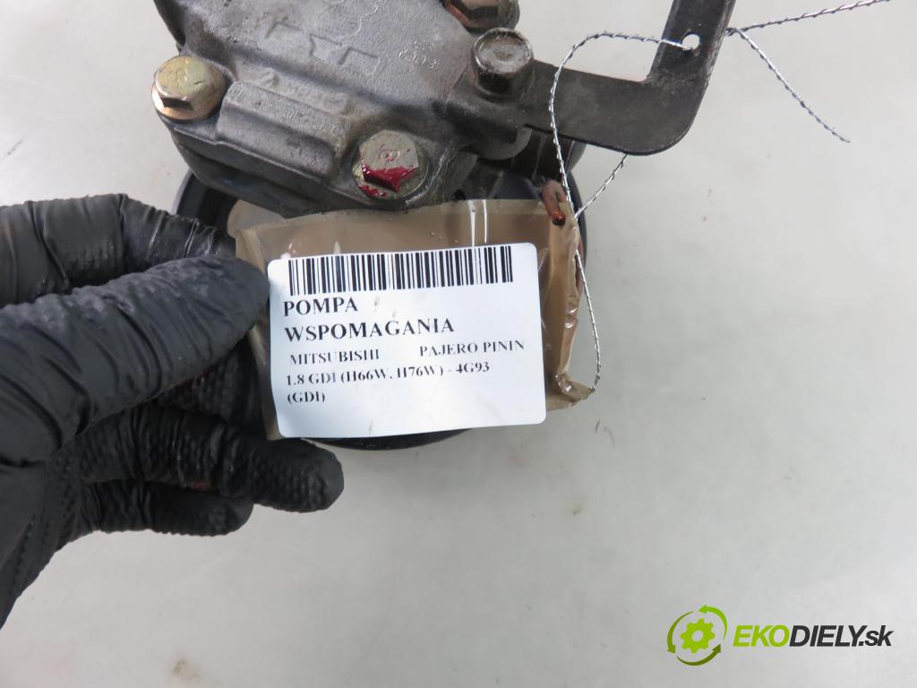 MITSUBISHI PAJERO PININ (H6_W, H7_W) TERENOWY 2000 88,00 1.8 GDI (H66W, H76W) - 4G93 (GDI) 1834,00 Pumpa servočerpadlo (Servočerpadlá, pumpy riadenia)