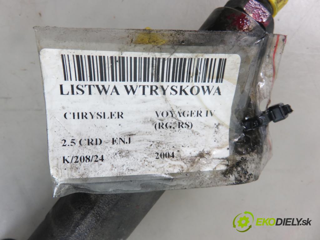 CHRYSLER VOYAGER IV (RG, RS) MINIVAN 2004 105,00 2.5 CRD 143 - ENJ 2499,00 Lišta vstrekovacia 0281002398 ; 0445214041 (Vstrekovacie lišty)
