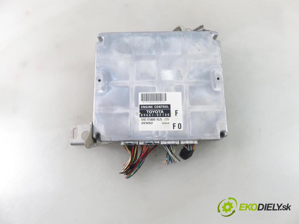 TOYOTA COROLLA Verso (ZER_, ZZE12_, R1_) MINIVAN 2006 100,00 2.2 D-4D (AUR10_) - 2AD-FTV 2231,00 Riadiaca jednotka Motor 896610F100 ; MB1758007625