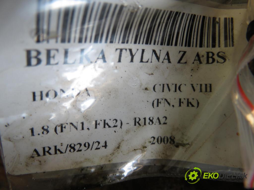 HONDA CIVIC VIII Hatchback (FN, FK) HB 2008 103,00 1.8 (FN1, FK2) - R18A2 1799,00 výztuha zadní část ABS
