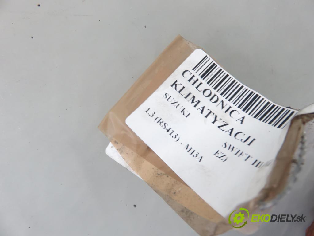 SUZUKI SWIFT III (MZ, EZ) HB 2007 67,00 1.3 91 - M13A 1328,00 chladič klimatizácie  (Chladiče klimatizácie)
