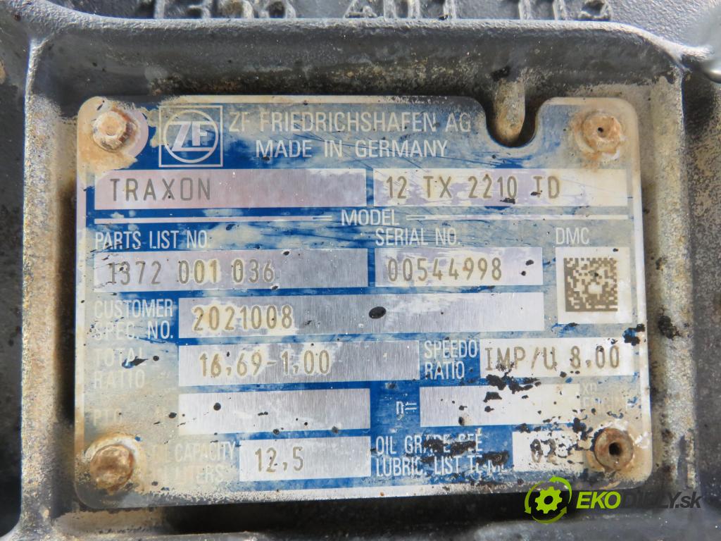 DAF CF CIĄGNIK SIODŁOWY 2018 355,00 FT 480 MX-13 355 H2 12902,00 Prevodovka automatická 12TX2210TD