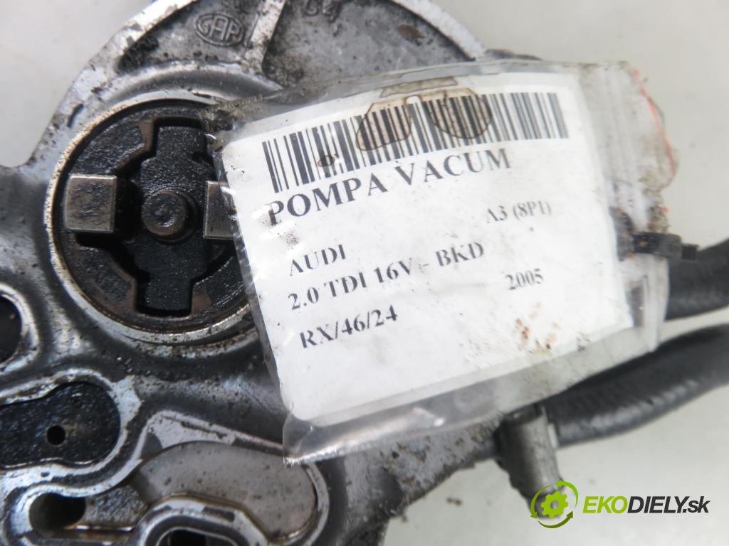 AUDI A3 (8P1) HB 2005 103,00 2.0 TDI PD 16V 140 1968,00 pumpa vakuová 03G145209D