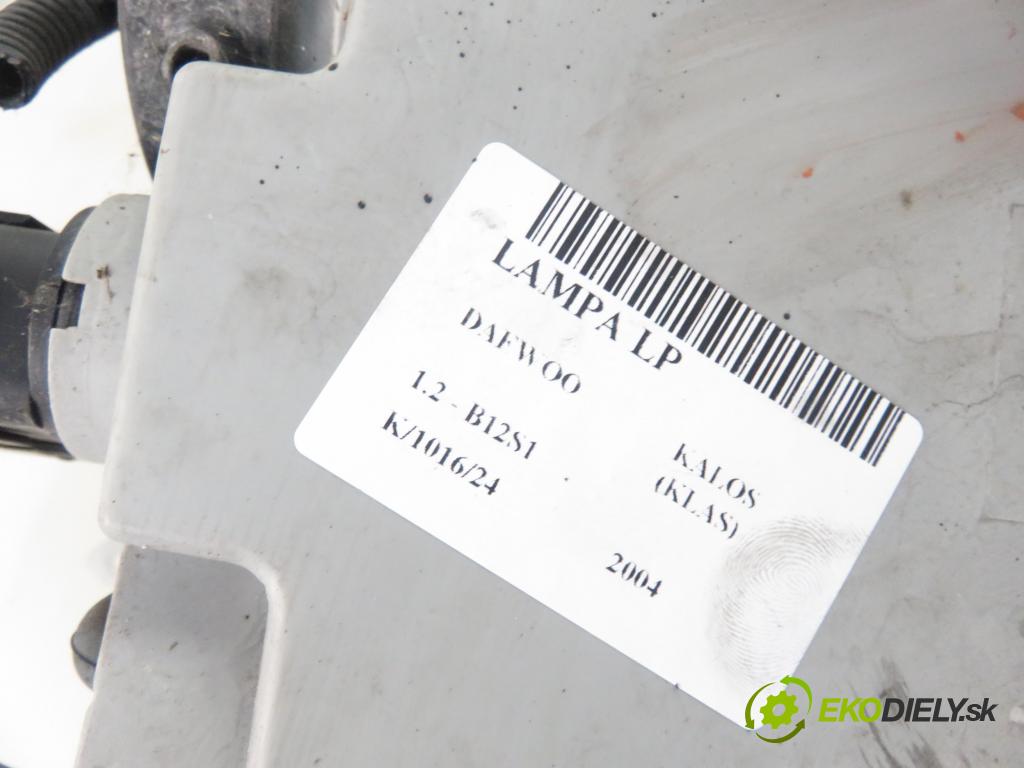 DAEWOO KALOS (KLAS) HB 2004 53,00 1.2 72 - B12S1 1150,00 Svetlo LP
