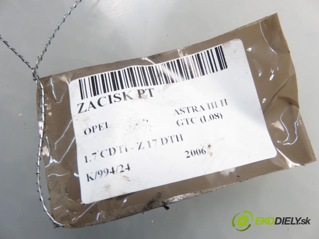 OPEL ASTRA H GTC (L08) HB 2006 74,00 1.7 CDTi - Z 17 DTH 1686,00 Brzdič strmeň pravé zadné