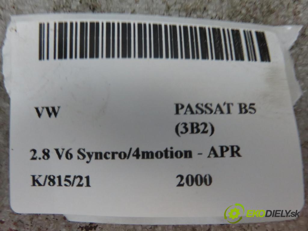 VW PASSAT B5 (3B2) SEDAN 2000 142,00 2.8 V6 Syncro/4motion - APR 2771,00 Prevodovka MANUALNA EFC
