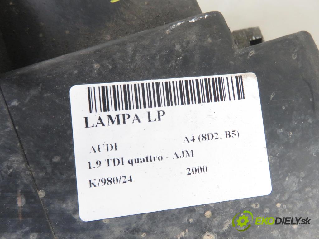 AUDI A4 (8D2, B5) SEDAN 2000 85,00 1.9 TDI quattro - AJM 1896,00 Svetlo LP