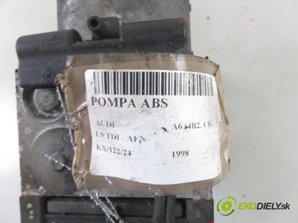 AUDI A6 (4B2, C5) SEDAN 1998 81,00 1.9 TDI - AFN 1896,00 Pumpa ABS 0273004283 ; 0265220405 (Pumpy ABS)