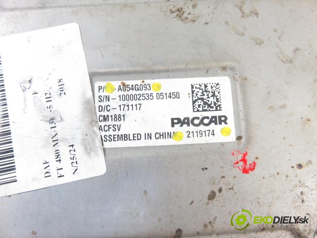 DAF CF CIĄGNIK SIODŁOWY 2018 355,00 FT 480 MX-13 355 H2 12902,00 Riadiaca jednotka Motor A054G093 ; 2119174