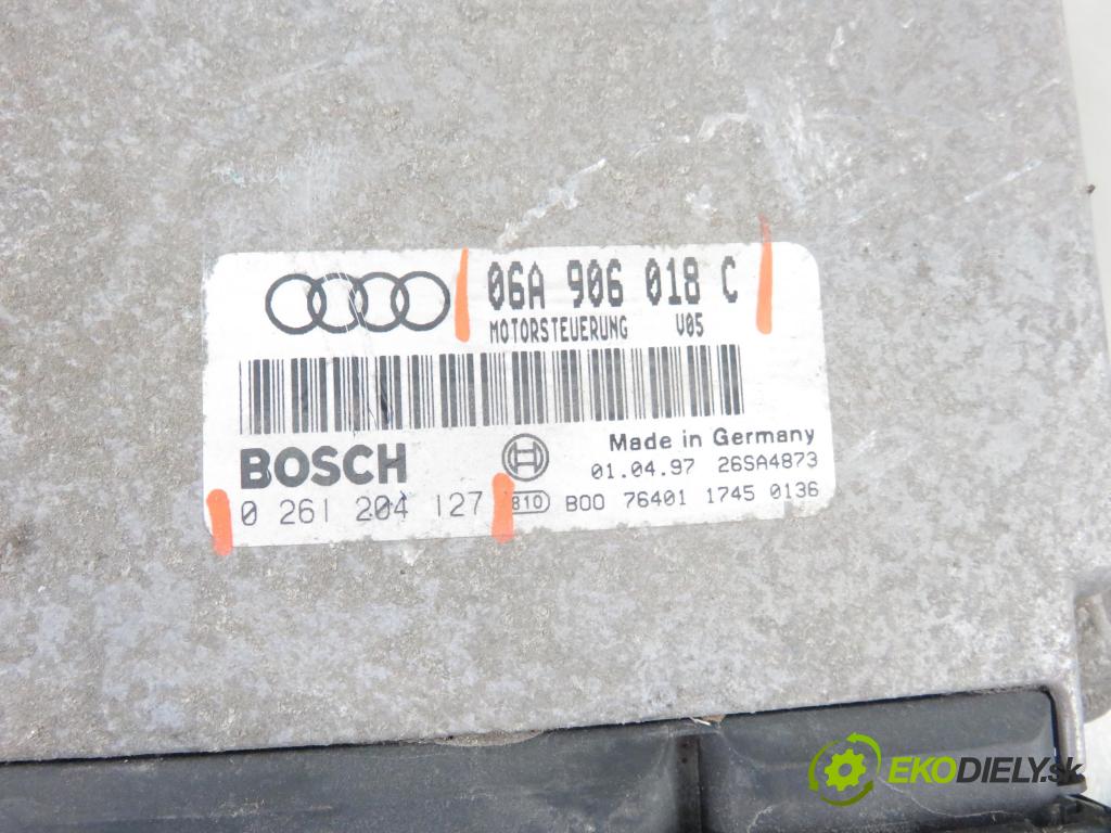 AUDI A3 (8L1) HB 1997 92,00 1.8 - AGN 1781,00 Riadiaca jednotka Motor 06A906018C ; 0261204127
