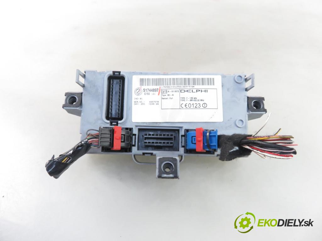 FIAT PUNTO (188_) HB 2004 44,00 1.2 60 - 188 A4.000 1242,00 MODUL BSI 51744897