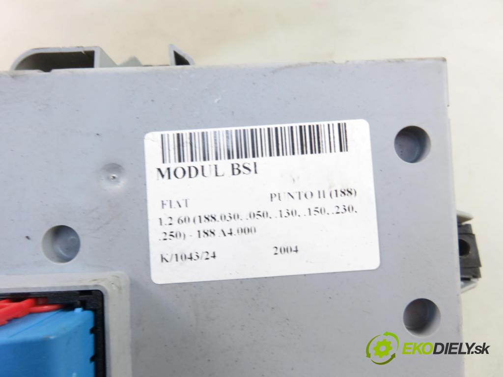 FIAT PUNTO (188_) HB 2004 44,00 1.2 60 - 188 A4.000 1242,00 MODUL BSI 51744897