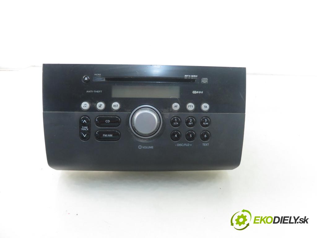 SUZUKI SWIFT III (MZ, EZ) HB 2007 67,00 1.3 91 - M13A 1328,00 RADIO CD 3910162J30