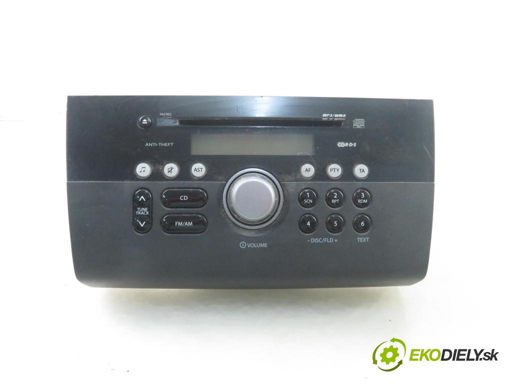 SUZUKI SWIFT III (MZ, EZ) HB 2007 67,00 1.3 91 - M13A 1328,00 RADIO CD 3910162J30