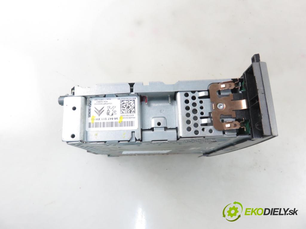PEUGEOT 308 (4A_, 4C_) HB 2007 80,00 1.6 HDi - 9HZ (DV6TED4) 1560,00 RADIO CD 96647511XH