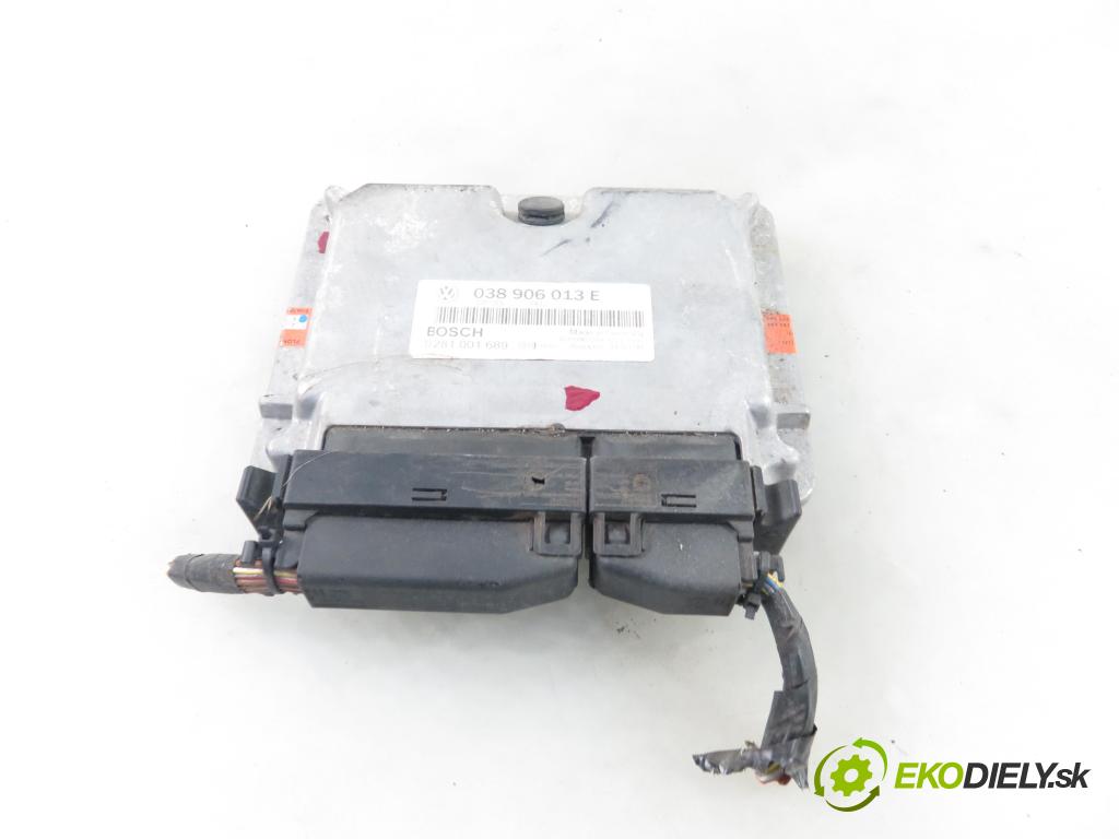 VW CADDY II Furgon (9K9A) FURGON 1999 47,00 1.9 SDI - AEY 1896,00 Riadiaca jednotka Motor 038906013E ; 0281001689