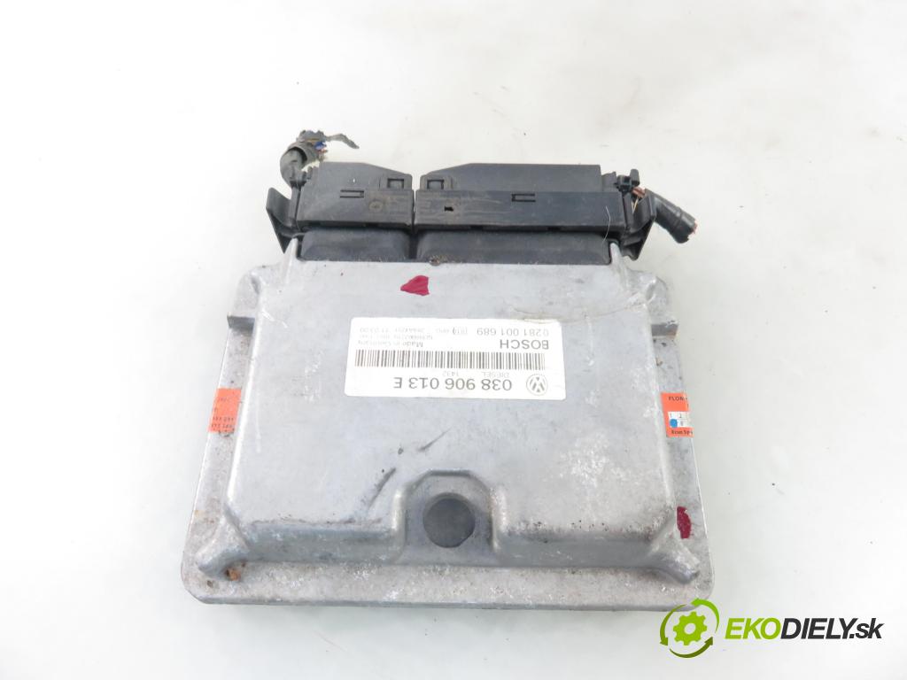 VW CADDY II Furgon (9K9A) FURGON 1999 47,00 1.9 SDI - AEY 1896,00 Riadiaca jednotka Motor 038906013E ; 0281001689