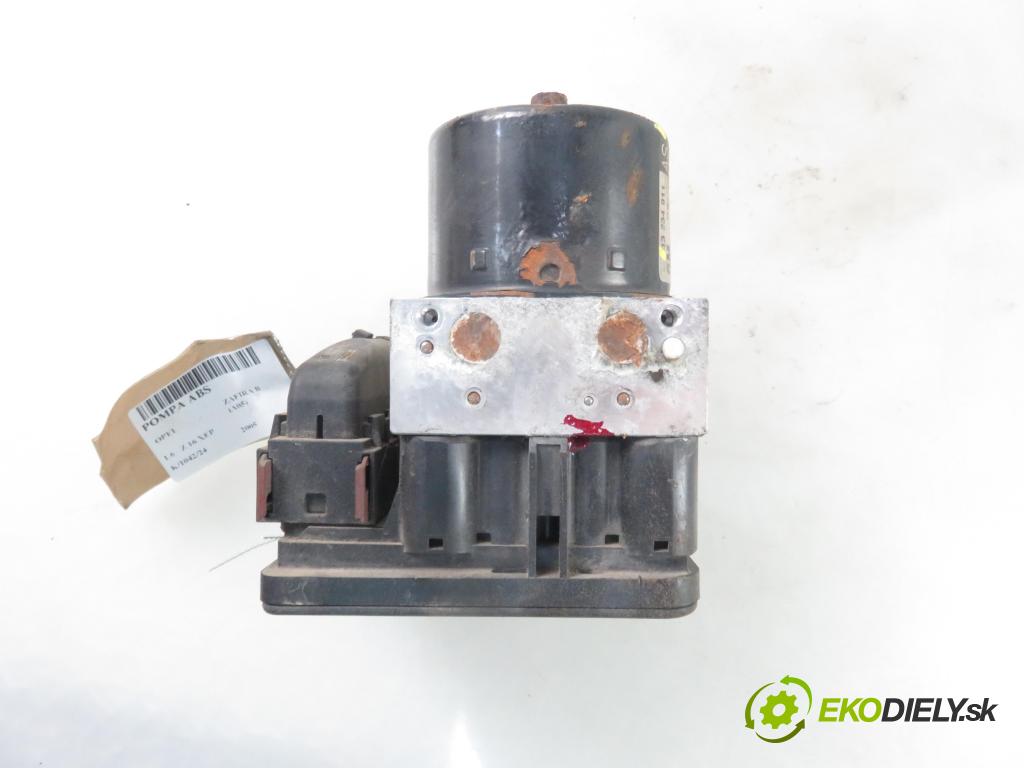 OPEL ZAFIRA B (A05) MINIVAN 2005 77,00 1.6 105 - Z 16 XEP 1598,00 Pumpa ABS 13234911AS ; 10020602484 ; 10096005593 (Pumpy ABS)