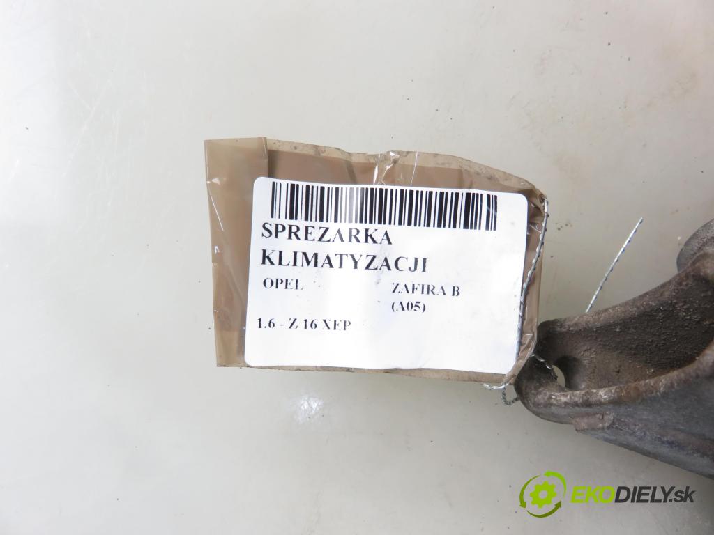 OPEL ZAFIRA B (A05) MINIVAN 2005 77,00 1.6 105 - Z 16 XEP 1598,00 KOMPRESOR: klimatizace  (Kompresory)